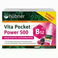 Hübner Vita Pocket Power 500, B12 15 st