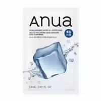Anua 8 Hyaluronic Acid Catechin Cool Slim Mask 1pc