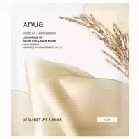 Anua Rice 70 Glow Collagen Mask 4stücke