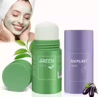 Aonat 2 Stück Grüner Tee Maske,green Mask Stick,grüntee Purifying Clay Grüntee Maske Ölkontrolle 2x50 ml