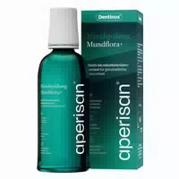 Aperisan Mundspülung Mundflora 400 ml Gratis Aperisan Zahnputztabs 5 Stück