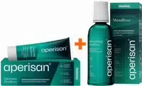 Aperisan Zahncreme Mundflora 75ml Aperisan Mundspühlung Mundflora 400 ml