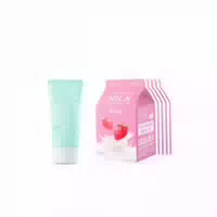 Apieu Milk One Pack Sheet Mask Strawberry 1stück