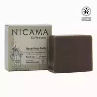 Nicama Upcyclingseife mit Peelingeffekt Kaffeesatz 100 g
