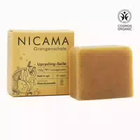 Nicama Upcyclingseife Mit Peelingeffekt Orangenschale 100g 100 G