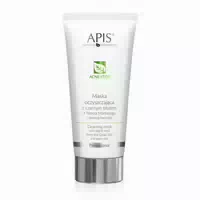 Apis Acne Stop, Reinigende Maske mit Schwarzem Schlamm aus dem Toten Meer und mit Grünem Tee