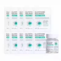 Aplb Glutathione Niacinamide Beauty Tablet 30ea & Sheet Mask 25ml 5 Pcs Set