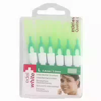 Edelwhite Pro Interdentalbürste L 0,8 55mm Grün