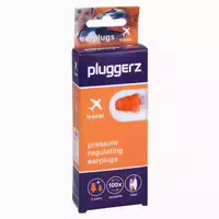 Pluggerz Earplugs Travel Erwachsene & Ki 2x2 St