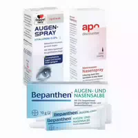 Bepanthen Augen Und Nasensalbe Doppelherz Augenspray Befeuc