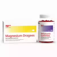 Schlaf Sparset – Magnesium Dragees 40 Mg Melatonin Gummies
