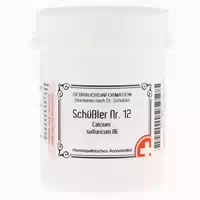Schüssler Nr 12 Calcium Sulfuricum D 6 Tabletten 400 St Tabletten