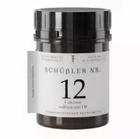 Schüssler Nr 12 Calcium Sulfuricum D 6 Tabletten 400 St Tabletten