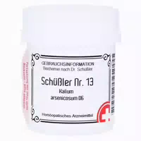 Dhu Schüssler Salz Nr 13 Kalium Arsenicosum D 6 Tabletten 200 st Tabletten