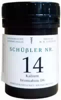 Schüssler Nr 14 Kalium Bromatum D 6 400 Tabletten