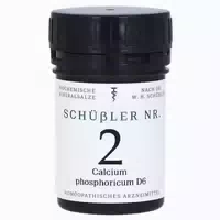 Schüssler Nr 2 Calcium Phosphoricum D 6 Tabletten 1000 st Tabletten