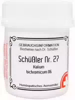 Schüssler Nr 27 Kalium Bichromicum D 6 400 Tabletten