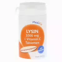 Lysin 1 000 Mg Vitamin C Tabletten Medif 60 St