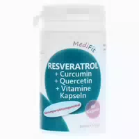 Resveratrol Curcumin Quercetin Vitamine Kapseln 60 st Kapseln