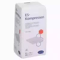 Es Kompressen Unsteril 10x10 cm 16fach 100 st