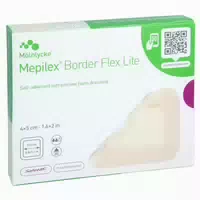 Mepilex Border Flex Lite Schaumverband 4x5 cm