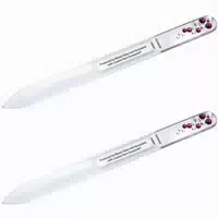 Apoline Glasnagelfeile mit 13 Swarovskisteinen