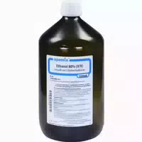 Ethanol Mek Denaturatum 80% 1 L Flüssigkeit