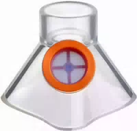 Aponorm Inhalator Silikon Kindermaske Gr S Orange 1 st