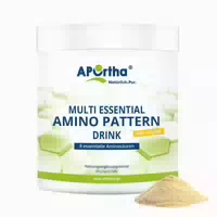 Aportha Amino Pattern Premium Drink Pina Colada Aminosäuren Eaa Mit Bcaa Veganes Pulver 480 G