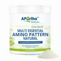 Aportha Amino Pattern Pulver Pur Natural Aminosäuren Eaa Mit Bcaa Veganes Pulver