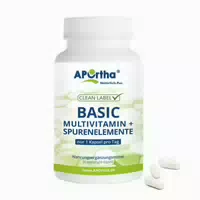 Aportha Basic Multivitamin Spurenelemente Kapseln 90 St