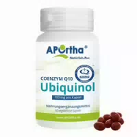 Aportha Kaneka Ubiquinol 100mg Coenzym Q10 Vegetarische Kapseln