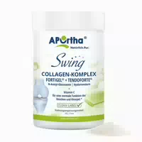 Aportha Swing Collagen Komplex Mit Fortigel Tendoforte B Rind , Hyaluronsäure Glucosamin Pulver 340 G