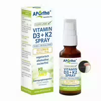 Aportha Vitamin D3 4 000 Ie Vitamin K2 Mk 7 40 Μg — Mundspray