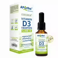 Aportha Vitamin D3 5 000 Ie Pro Tropfen Vegetarische Tropfen 50 ml