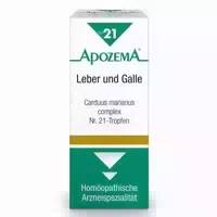 Apozema Leber und Galle Carduus Marianus Complex Nummer 21 Tropf