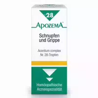 Apozema Schnupfen und Grippe Aconitum Complex Nr 28 Tropfen