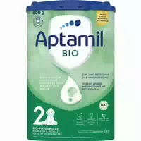 Aptamil Bio 2 – Die Bio Folgemilch Nach Dem 6 Monat – Pflanzliche Öle, Ohne Palmöl