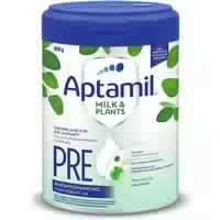Aptamil Milk & Plants Pre Anfangsmilch von Geburt an