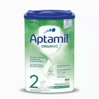 Aptamil Bio 2 – die Bio Folgemilch nach dem 6 Monat – Pflanzliche Öle, ohne Palmöl