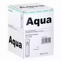 Aqua Ad Injectabilia Miniplasco Connect Iniecto Lsg