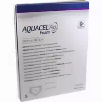 Aquacel Ag Foam Adhäsiv Sakral 20x16,9cm Verband