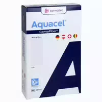 Aquacel Convafiber 4x10 cm Verband 10 st