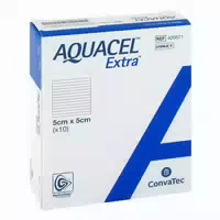 Aquacel Extra 5x5 cm Kompressen