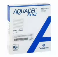 Aquacel Extra 5x5 cm Kompressen