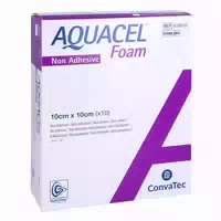 Aquacel Foam Nicht Adhäsiv 10x10 cm Verband Cpc