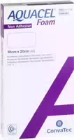 Aquacel Foam Nicht Adhäsiv 10x20 cm Verband
