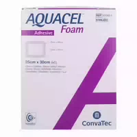 Aquacel Foam Adhäsiv 25x30 cm Verband