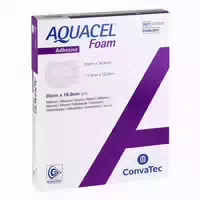 Aquacel Foam Adhäsiv Sakral 16,9x20 Cm Verband