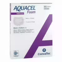 Aquacel Foam Adhäsiv Sakral 16,9x20 cm Verband